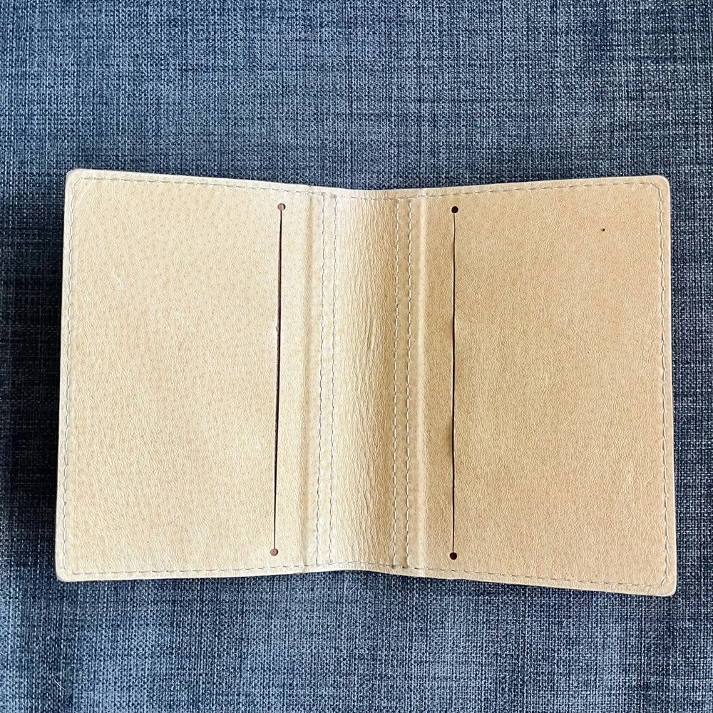 Extremely Rare Chic Sparrow A6 Folio Maverick Golden Brown TN Cover Leather New